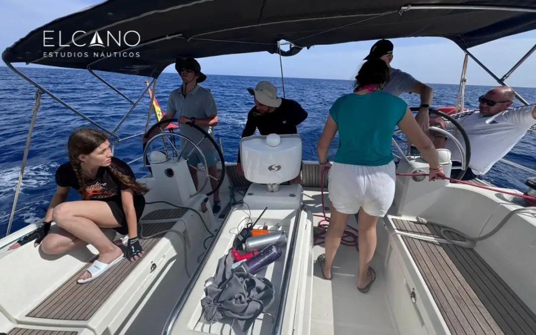 curso de navegación a vela prácticas per